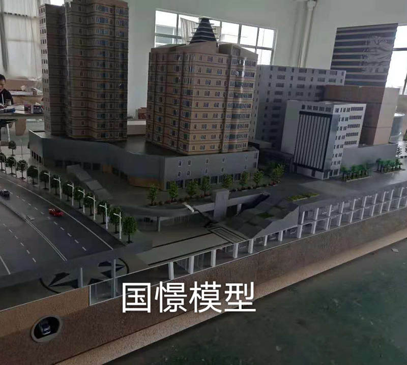 蓝山县建筑模型